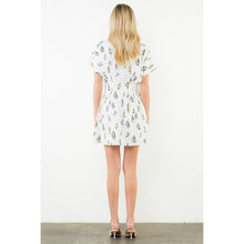 Load image into Gallery viewer, Short Sleeve Sailboats Pattern Dress