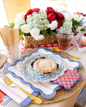 Load image into Gallery viewer, My Mind’s Eye - HAM1244 - Red Stripes Paper Plate - 11"