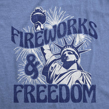 Load image into Gallery viewer, Fireworks And Freedom Women's T Shirt