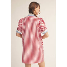 Load image into Gallery viewer, STYLE USA - NEW Stripe Shift Dress