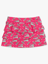 Load image into Gallery viewer, Girls Golf Cart Cutie Tiered Active Skort