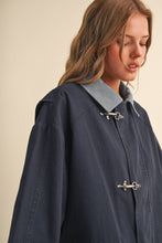 Load image into Gallery viewer, Utility Jacket with Corduroy Collar - Rosewood Pink