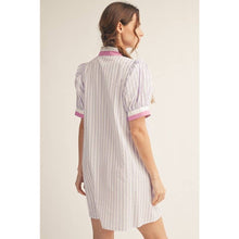 Load image into Gallery viewer, STYLE USA - NEW Stripe Shift Dress