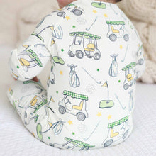 Load image into Gallery viewer, Country Club Cuties Convertible Zip Romper | Blue