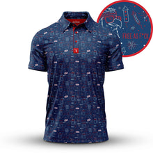 Load image into Gallery viewer, Bogey Bros Golf Co - 'Merica - Navy - Polo