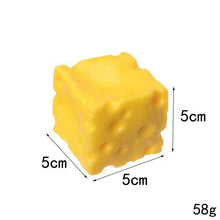 Load image into Gallery viewer, Sparkling Extras - Squeezy CHEESE Shape Fidget Toy