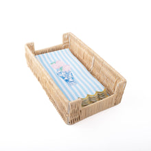 Load image into Gallery viewer, Natural Rattan Guest Towel Tray