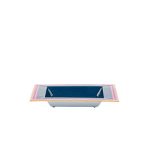 Load image into Gallery viewer, Pickleballs Enameled Tori Trinket Tray - Navy &amp; Pink