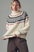 Load image into Gallery viewer, Nordic Fair Isle Knit Sweater