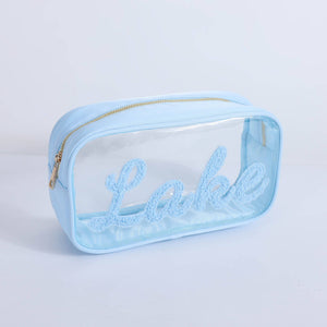 Fun in the Sun Clear Nylon Cosmetic Case Collection