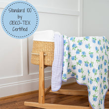 Load image into Gallery viewer, You Had Me At Hydrangea Baby Toddler Muslin Quilt