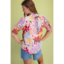 Load image into Gallery viewer, Floral Print Blouse
