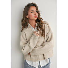 Load image into Gallery viewer, BUTTERMELON - Tie-back Sweater - BMW7815