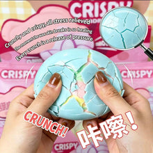 Load image into Gallery viewer, Think Sweet - Cotton Candy  Crispy Crunch Squishy Ball
