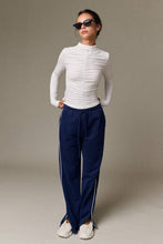 Load image into Gallery viewer, Ruched Mock Neck Top