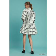 Load image into Gallery viewer, STYLE USA - Ribbon Scalloped Mini Dress
