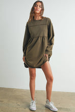 Load image into Gallery viewer, BUTTERMELON - Fall Full Sleeve Winter Mini Dress - BMD7507