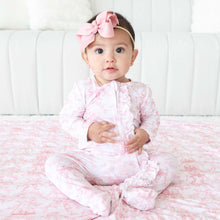 Load image into Gallery viewer, Fancy Frills Ruffle Zipper Footie