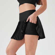 Load image into Gallery viewer, Sodalemon - Cool Feeling Tennis Skirt Double Layer Pocket Sport Skirt