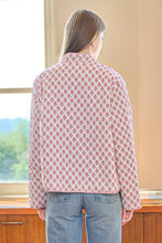 Load image into Gallery viewer, Two-in-One Reversible Floral and Stripe Jacket