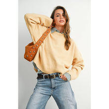 Load image into Gallery viewer, BUTTERMELON - Tie-back Sweater - BMW7815