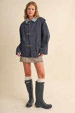 Load image into Gallery viewer, Utility Jacket with Corduroy Collar - Rosewood Pink