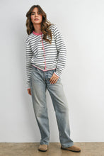 Load image into Gallery viewer, BUTTERMELON - Sailor Stripe Cardigan-BMC8385