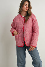 Load image into Gallery viewer, Buttoned Quilted Puffer Jacket - BMJ7822