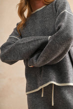 Load image into Gallery viewer, High Neck Sweater - Grey