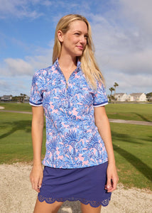 Cabana Life - Palm Beach Short Sleeve Performance Top