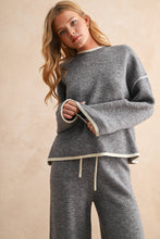 Load image into Gallery viewer, High Neck Sweater - Grey