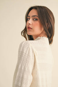 Lightweight Mockneck Sweater