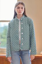 Load image into Gallery viewer, ROSIE POSIE - RP2566 - Two-in-One Reversible Floral and Stripe Jacket