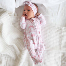 Load image into Gallery viewer, Fancy Frills Ruffle Zipper Footie