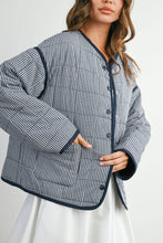 Load image into Gallery viewer, Buttoned Quilted Puffer Jacket - BMJ7822