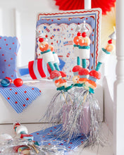 Load image into Gallery viewer, My Mind’s Eye - USA1239 - Stripes and Stars Paper Guest Napkin