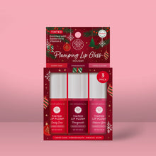 Load image into Gallery viewer, Holiday Plumping Lip Gloss Trio