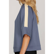 Load image into Gallery viewer, STYLE USA - SCUBA KNIT TOP