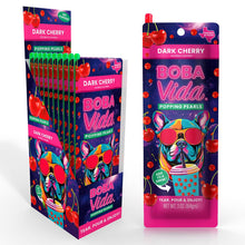 Load image into Gallery viewer, BobaVida Popping Boba -Dark Cherry, 10ct