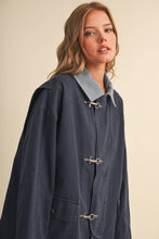 Load image into Gallery viewer, Utility Jacket with Corduroy Collar - Rosewood Pink