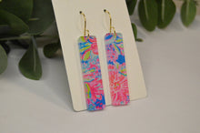Load image into Gallery viewer, The Adorned Fox - Preppy Earrings, Colorful Bar Earrings, Summer Earrings