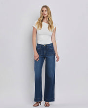 Load image into Gallery viewer, Flying Monkey - High Rise Wide Trouser Jeans F5764D