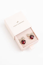 Load image into Gallery viewer, Violet &amp; Brooks - Bow Tie Crystal Post Earrings