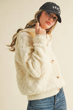Load image into Gallery viewer, Fuzzy Knit Hoodie