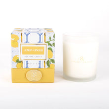 Load image into Gallery viewer, Lemon Ginger 5.6oz Soy Wax Candle