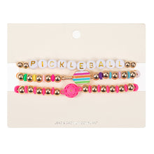 Load image into Gallery viewer, Pickle Ball Bracelet Set