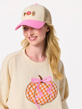 Load image into Gallery viewer, Gingham Pumpkin Sweatshirt