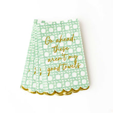 Load image into Gallery viewer, 8 Oak Lane - Green Cane Paper Guest Towel Packs