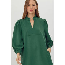 Load image into Gallery viewer, Textured dress: Green