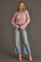 Load image into Gallery viewer, Lt. Pink Wine Season Lightweight Sweater
